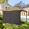 Gazebo Universal Replacement Privacy Curtain - Wonwon Privacy Panel Canopy