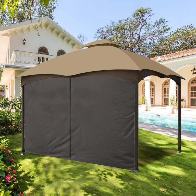 Gazebo Universal Replacement Privacy Curtain - Wonwon Privacy Panel Canopy