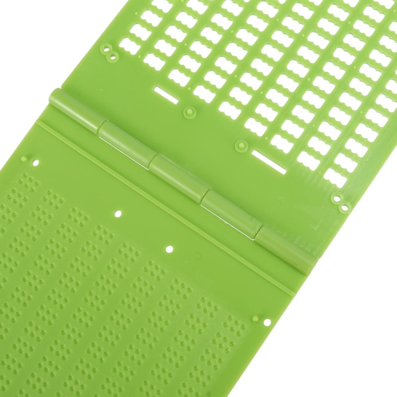 Dovhmoh 9 Row 30 Cell Braille Writing Slate and Stylus,