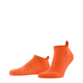 FALKE Unisex Cool Kick Sneaker U Sn Soft Breathable Quick Drying Short Plain Sneaker Socks, Orange Ray 8061
