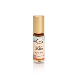 Kuumba Made Amber & Myrrh Fragrance Oil, Long-Lasting Small-Batch Perfume Roller, Vegan, Alcohol-Free, 0.125 Fl Oz