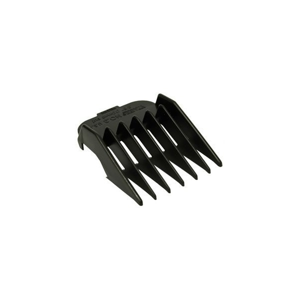 Wahl Standard Fitting Attachment Comb Number 3 10mm Black by Wahl