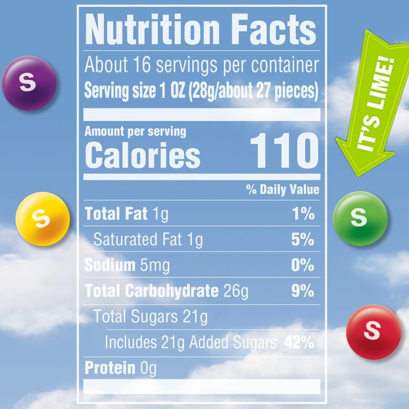 Skittles, Original Candy Sharing Size Bag, 15.6 oz