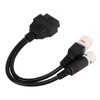3pin 4pin Motorcycles OBD OBD2 Adapter Cable Easy Fault Detection