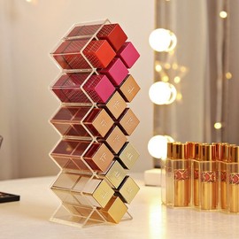 아크릴 립스틱 정리함 화장품 정리대 16구 Acrylic Lipstick Organizer Cosmetic Stand 16 Compartment
