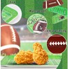 MUNILAIL MUNILAIL 3 PCS Football Serving Trays 12.8 x 10
