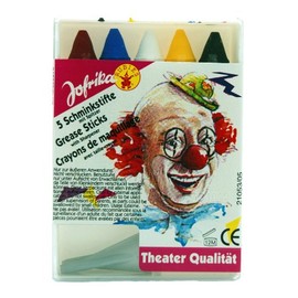 5 crayons couleurs vives