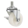 sourcing map 4 Pcs Swivel Castors 2 Inch Nylon M10