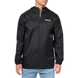 Timberland Men's Wind Resistant Jacket, Black, Medium
