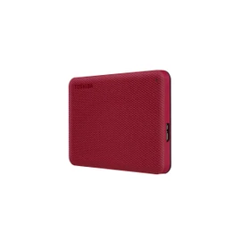 Toshiba Canvio Advance V10 2TB USB 3.0 Portable External Hard Drive, Red