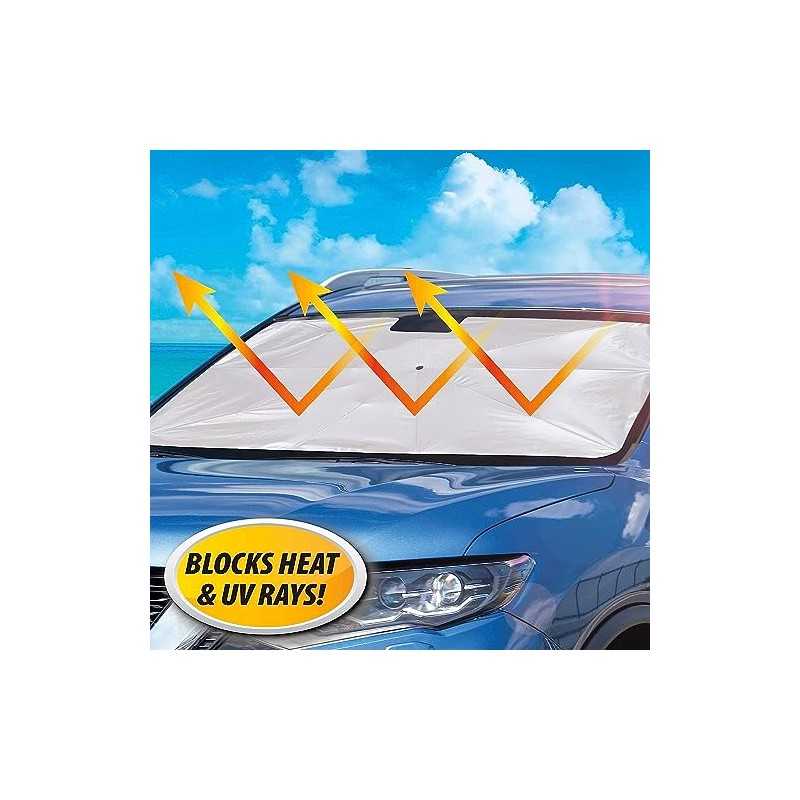 Ankanorm Araç Oto Güneşlik Katlanabilir Şemsiye Ön Cam Güneşlik Güneş