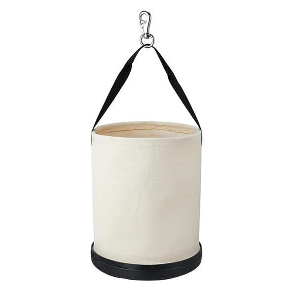 CNQLIS Utility Canvas Tool Bucket, 12" x 15" All Purpose