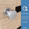 Sempro 1 Round Door Knob for Front Doors and Interior