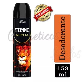 Stefano  Alpha  Deodorant for Men 159 ml Desodorante Alpha Spray para Hombre
