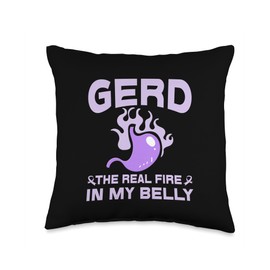 Gastroesophageal Reflux Disease Awareness Throw Pillow