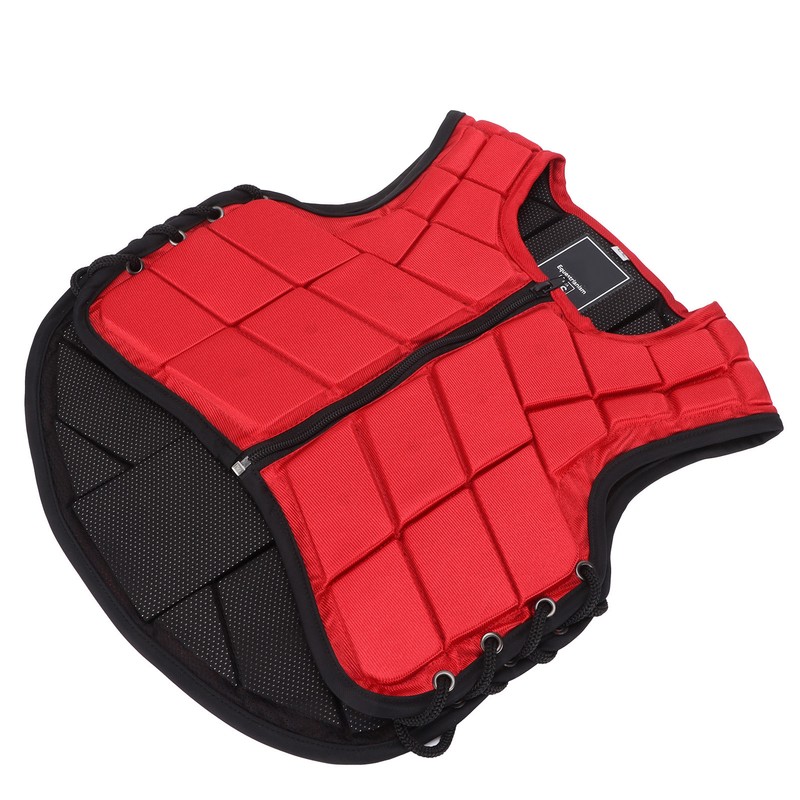 Kids Equestrian Vest Foam Padded Safety Horse Riding Protective Gear