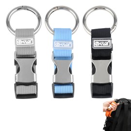 HENGBIRD Pack of 3 Add a Bag Luggage Straps Jacket Grippers Durable Adjustable Bag Hook Straps Bungees Travel Accessories, Carry Your Extra Bags Hands-Free