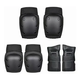 HEKE3643730 6 Pcs Coderas De Rodilla Con Protector De Muñeca Ajustable