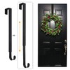 LBSUN Wreath Hanger, Adjustable Over The Door Wreath Hanger from