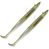 Fiiish Crazy Paddle Tail, FISHING_HOOK, 12cm, 15g, Kaki, No.2, 2pc/pk