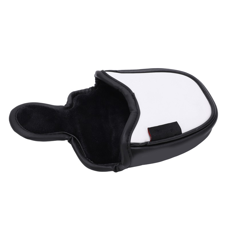 PU Leather Golf Putter Head Covers with Magnetic Closure Waterproof