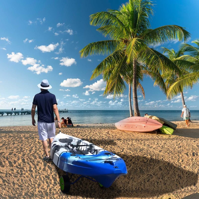 Newcod Kayak Cart, Kayak Dolly with Airless Tire for Carrying