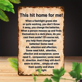 Funny Retro Tin Sign – “This Makes Sense to Me” – 8x12 Inch Vintage Style Metal Wall Decor for Bar, College, Cafe, Garage, Bathroom, Man Cave – Weatherproof Black Poster