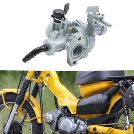JUUDDENPARTS 22MM Carburetor with Pull Cable, Replacement for Honda CT90 CT110 1980-1986 ATC125M 1984-1985, Replacement for Honda TRX125 Z-50