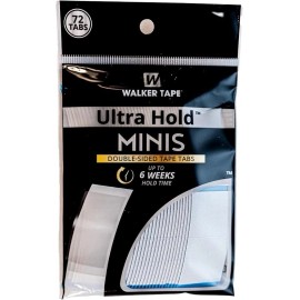 Walker Ultra Hold Tape Mini 216 Tabs Double Sided Tape for Wig,Toupee, Hairpiece