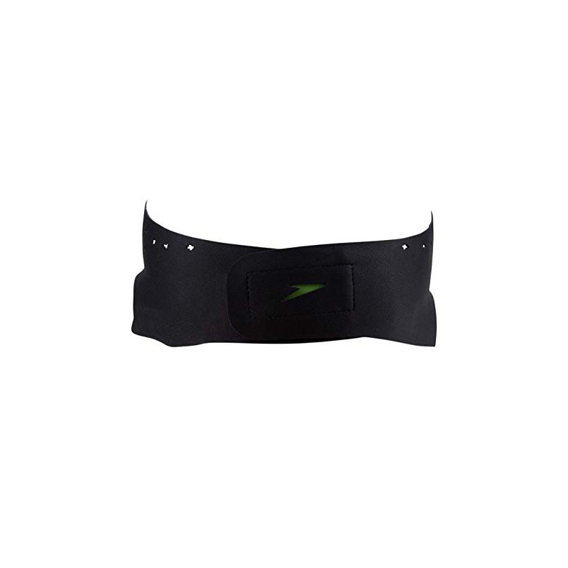 Speedo Womens Hydrasport Headband, Black/Bright Zest