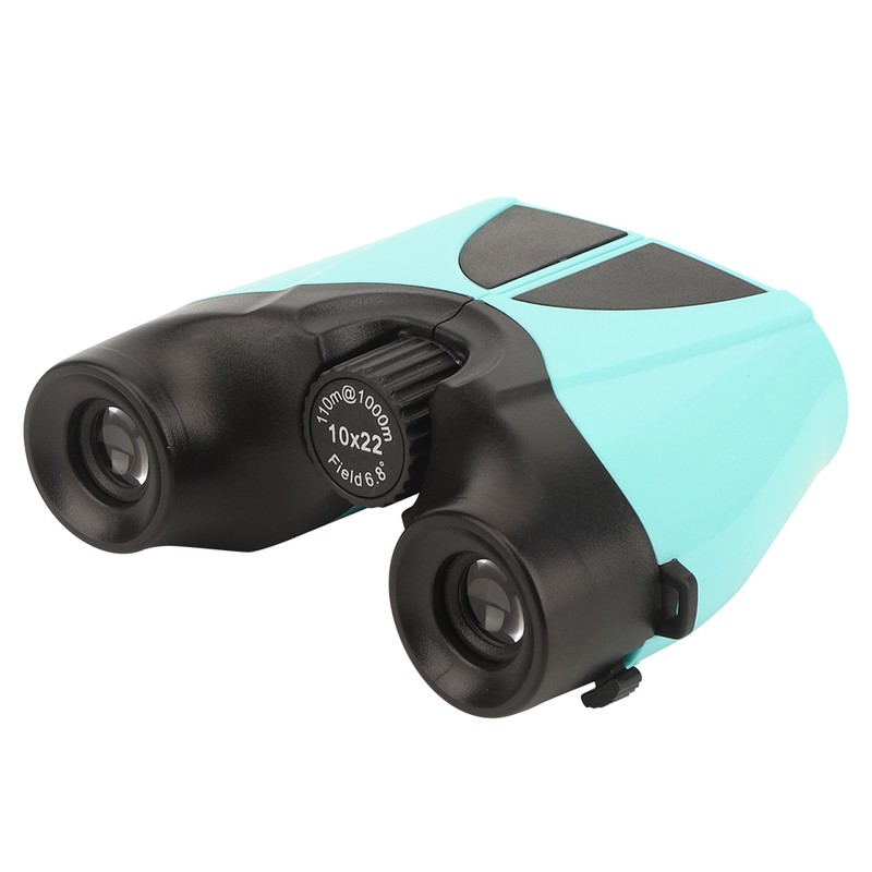 10X22 Plastic Compact Body Outdoor Portable Easy Focusing Binocular Telescope
