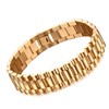 Gold Link Chain Bracelet, Single Link Chain Bracelet, Light and