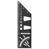 MultiFunctional Aluminum Alloy Angle Ruler Woodworking Measuring Ruler Tool Accessory