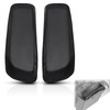 WOWTK Waterproof Saddlebag Speaker Audio Lid Bras,PU Leather Saddlebag Speaker