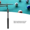 Pool Cue Extension Black 240‑340mm Aluminium Billiards Stick Extension for