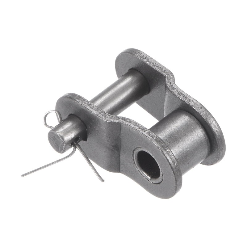sourcing map Set of 12 Offset Half Link Roller 1/2