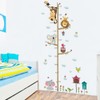Winomo Cartoon Growth Chart Tree Removable Wall Sticker