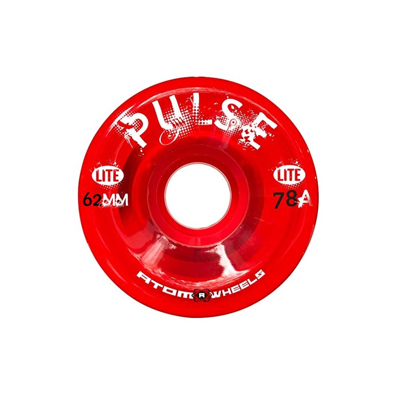 ATOM SKATES Outdoor Quad Roller Wheels 78A Atom Pulse Lite