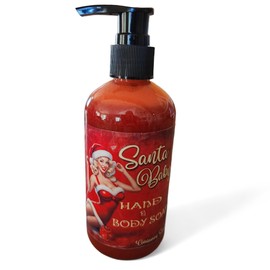 Dead Head Props Santa Baby Soap Liquid Hand and Body Soap 8 oz Cinnamon Scent, Christmas Gift