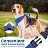 Funfox Dog Harness Small No Pull, Adjustable 2 Clips Anti-Pull