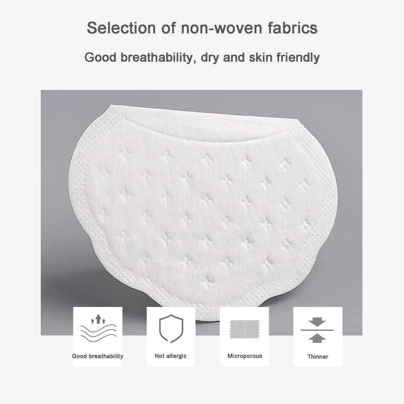 100 PCS Disposable Underarm Sweat Pad,Armpit Sweat Pads for Women