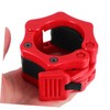 Ciieeo 1 Pair Barbell Clip Weightlifting Barbell Collars Grips for