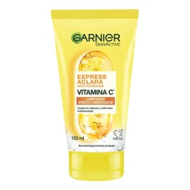 Gel Limpiador Facial Garnier Express Aclara Vitamina C 150gr