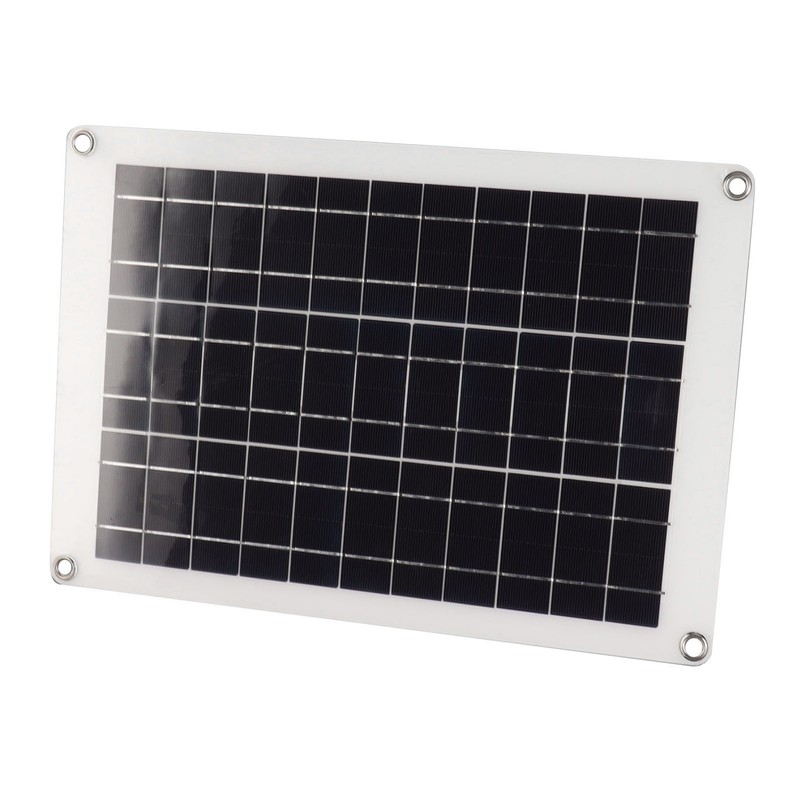 20W Polycrystalline Solar Panel Kit Flexible Photovoltaic Charging Panel with