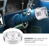 QYMOPAY 1" Steering Wheel Hub Adapter Conversion Spacer, 6 Hole