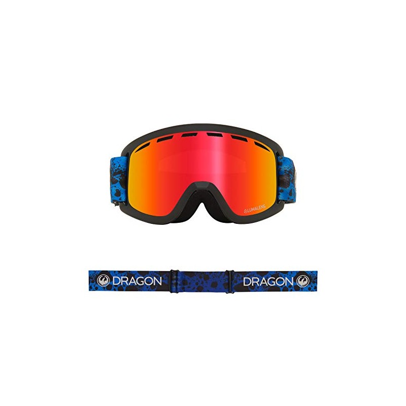 Dragon Lil D Kids/Youth Red Ion Luma Lens Snow Ski