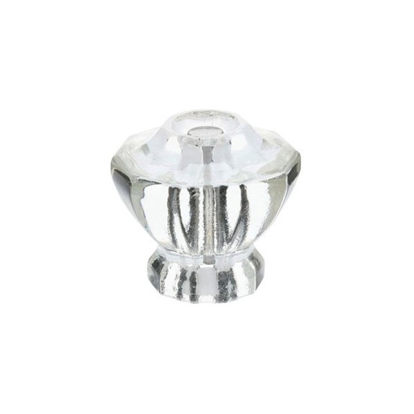 Emtek 86210 Astoria 1-1/2 Inch Mushroom Cabinet Knob - Clear