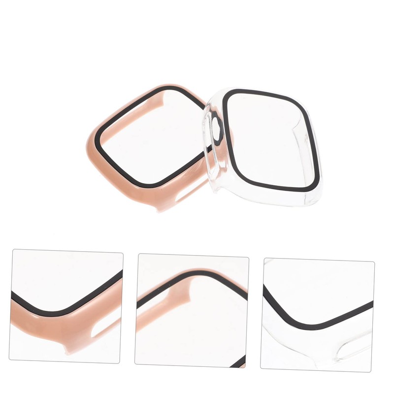 BIUDECO 2pcs Smartwatch Screen Cover Pc Protective Case for Play