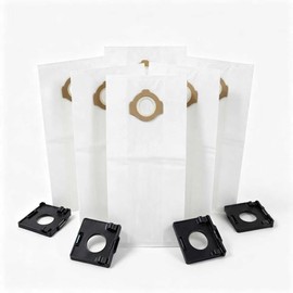 6 Pack 49-90-2016 Dust Bags for Milwaukee 0960-20 Wet/Dry Vacuum