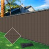 Cisvio 6ftx50ft Fence Privacy Screen Heavy Duty 170 GSM Windscreen